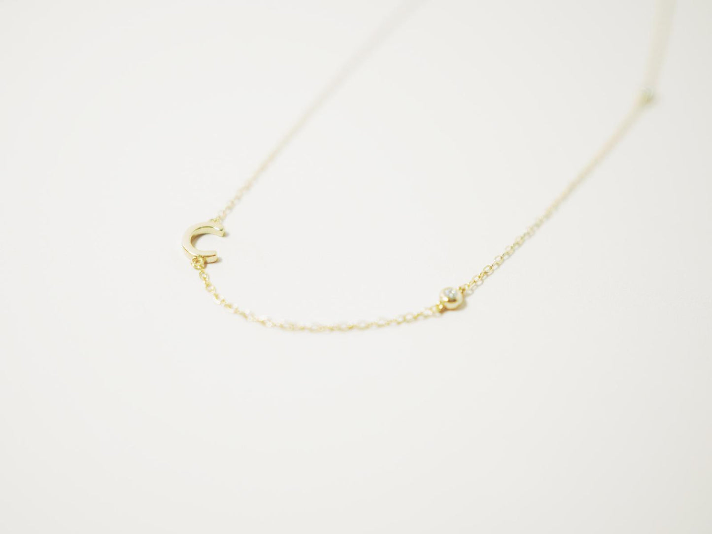 Howe Initial Letter necklace