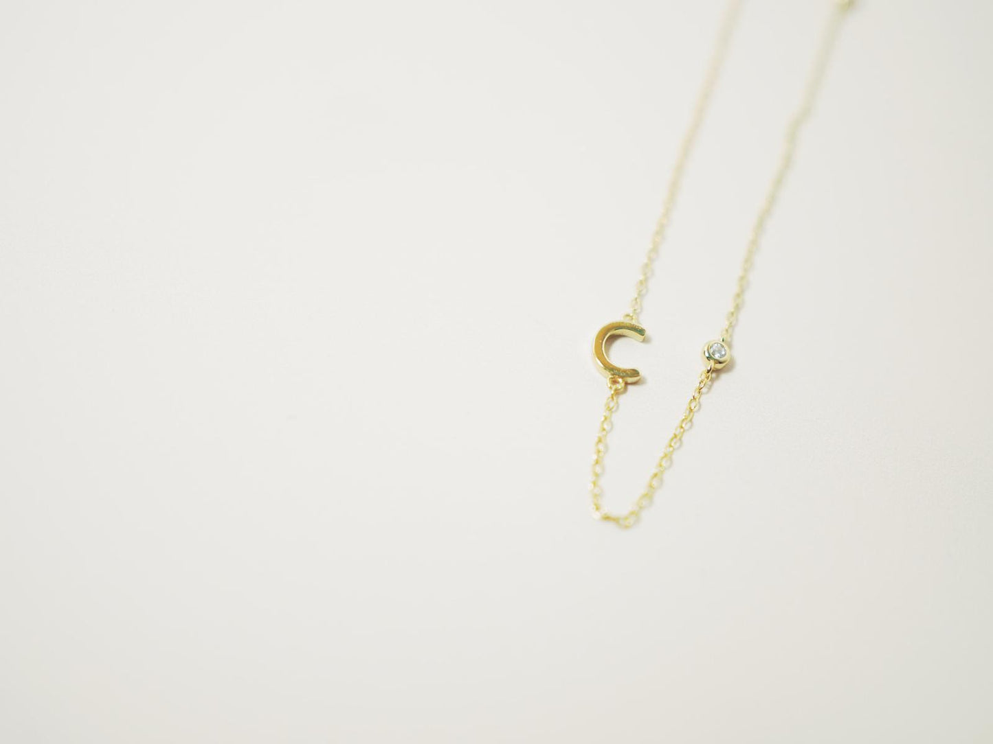 Howe Initial Letter necklace